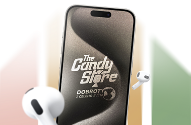 Vyhraj iPhone 15 a další hodnotné ceny s The Candy Store!