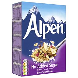Weetabix Alpen oat and wheat muesli with blueberries, cherries and almonds 560 g