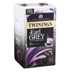 Twinings Earl Gray black tea 50 pcs 100 g