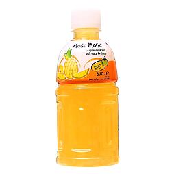 Mogu Mogu drink with pineapple flavor and pieces of coconut jelly 320 ml