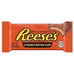 Reese's 2 Peanut Butter Cups with Milk Chocolate Icing 42g