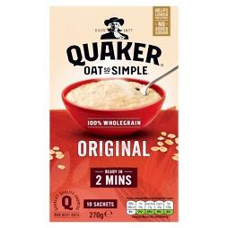 Quaker Oat So Simple porridge 27x10 g