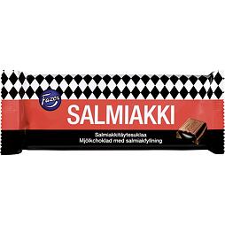 Fazer Salmiakki čokoláda s náplní s příchutí lékořice 100 g