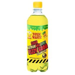 Toxic Waste carbonated drink without sugar with lemon and lime flavor 500 ml PM