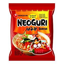 NongShim Neoguri Ramyun spicy instant noodles with seafood 120 g