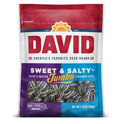 David Jumbo sunflower seeds with a sweet-salty flavor 149 g