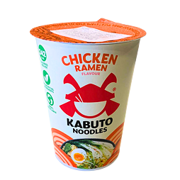 Kabuto instantní nudle s příchutí kuřecí ramen polévky 65 g