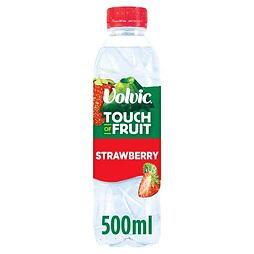 Volvic mineral water with strawberry flavor 500 ml