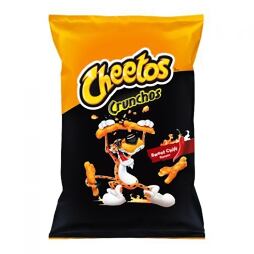 Cheetos Crunchos corn crisps with sweet chilli pepper flavor 165 g