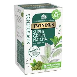 Twinings Supergreen matcha green tea 20 pcs 40 g