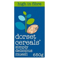 Dorset Cereals ovesné a pšeničné müsli s datlemi, semínky a para ořechy 650 g