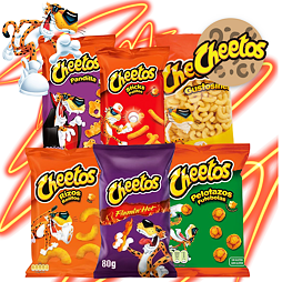 Crunchy temptation with Cheetos
