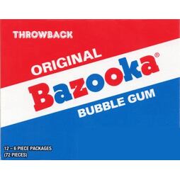 Bazooka retro bubble gums 43 g