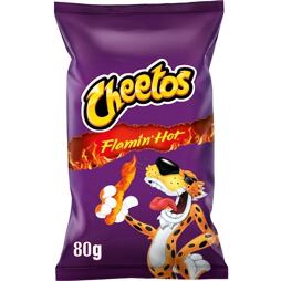 Cheetos Flamin'Hot pálivé kukuřičné křupky 80 g