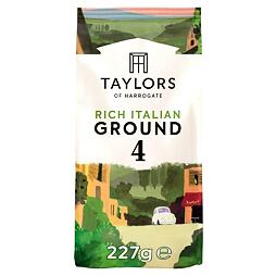 Taylors Rich Italian ground roasted coffee 227 g