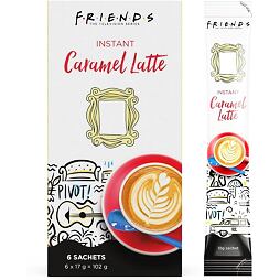 FRIENDS instant coffee with caramel Latte flavor 6 x 17 g