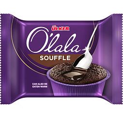 O'lala cocoa cake with dark chocolate with cream filling 70 g