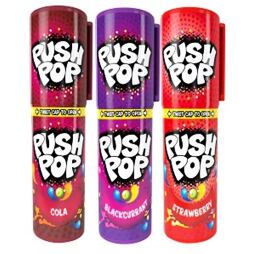 Bazooka Push Pop lollipop in tube 1 pc 15 g