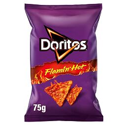 Doritos Flamin'Hot hot tortilla chips 75 g