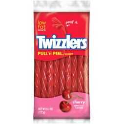 Twizzlers pendreky s příchutí třešně 172 g