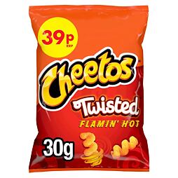 Cheetos Twisted Flamin Hot corn snack 30 g PM