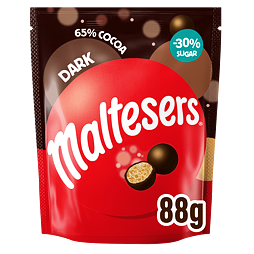 Maltesers sladové kuličky v hořké čokoládě 88 g