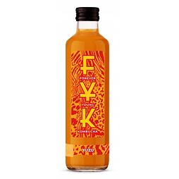 FYK fermentovaný nápoj vyrobený z bylinného čajového nálevu se šťávou z citrónu Yuzu 250 ml