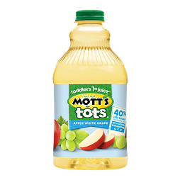 Mott's for Tots apple and white grape flavored juice 1.9 l