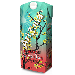 AriZona peach green tea 1,5 l