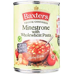 Baxters minestrone soup with wholemeal pasta 400 g