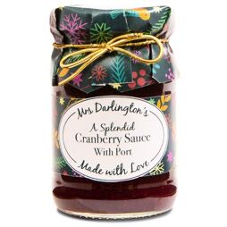Mrs Darlington's cranberry sauce with port wine 200 g