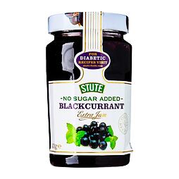 Stute No Sugar Added Blackcurrant Extra Jam 430 g