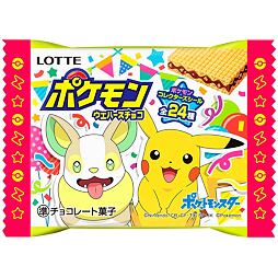 Lotte Pokémon Wafers Chocolate 23 g