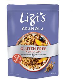 Lizi's bezlepková granola s ořechy a semínky 400 g