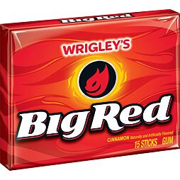 Big Red chewing gum with cinnamon flavor 15 pcs 41 g