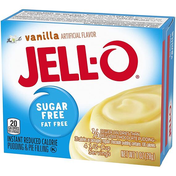 Jell-O instant vanilla zero sugar pudding 28 g