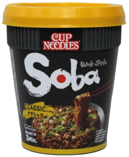 Nissin instant soba noodles 90 g