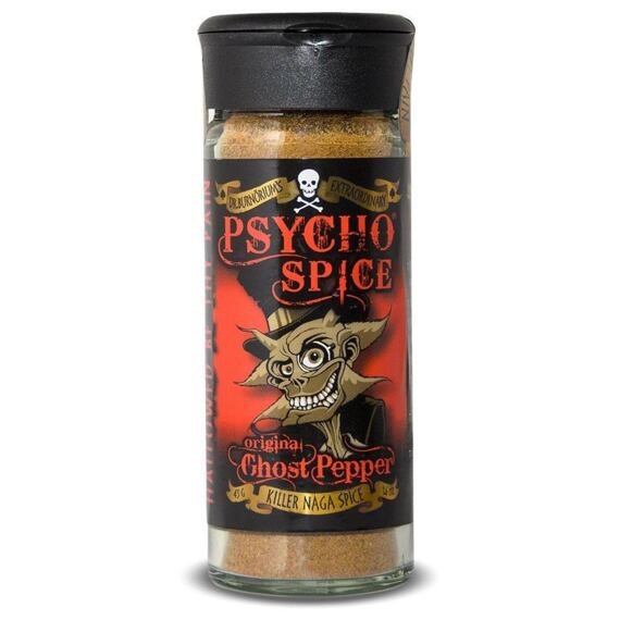 Dr. Burnörium's Psycho Spice kořenící směs s papričkami Ghost Pepper 45 g