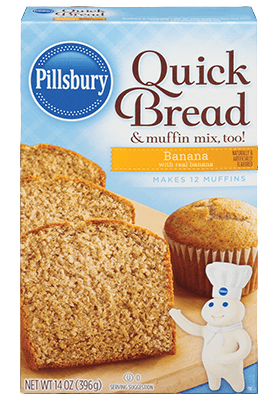 Pillsbury Quick směs na přípravu chlebu a muffinů s příchutí banánu 396 g