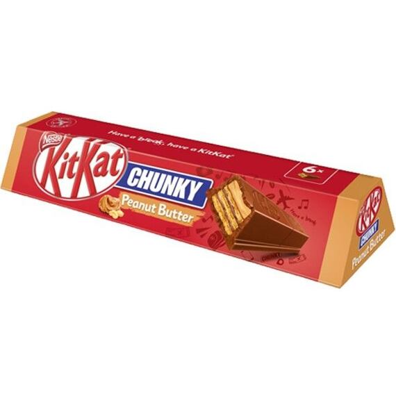 Kit Kat Chunky milk chocolate bar with wafer and peanut butter 252 g