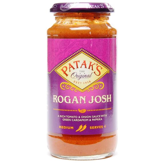 Patak's sauce for preparing Rogan Josh 450 g