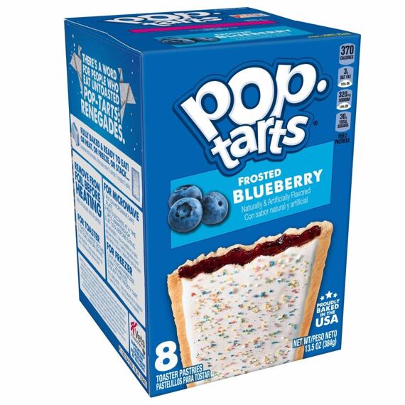 Pop-Tarts frosted blueberry 384 g