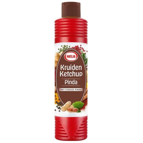 Hela spicy peanut ketchup 568 g