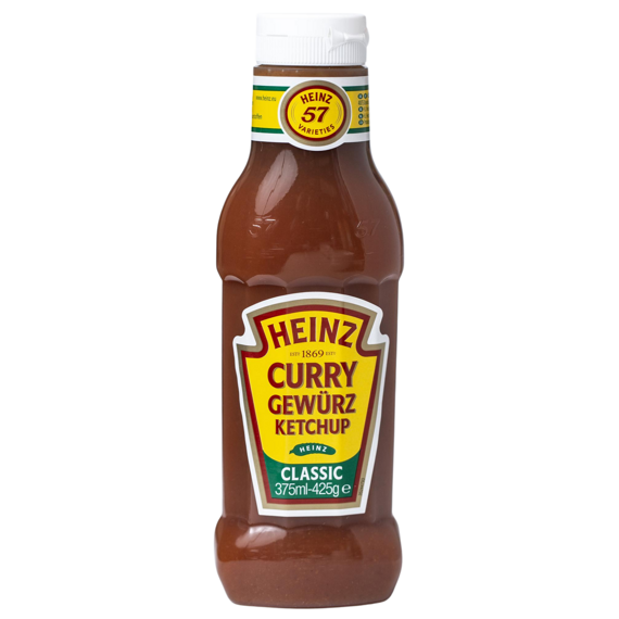 Heinz spicy curry ketchup 375 ml