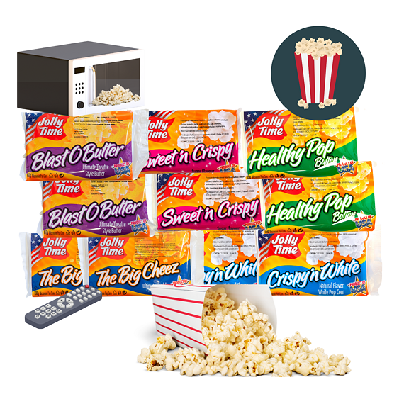 Jolly Time popcorn starter pack
