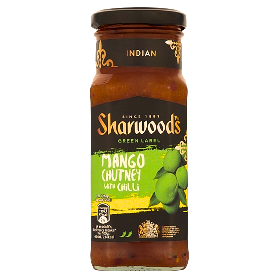 Sharwood's kashmiri chilli mango chutney 360 g
