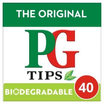 PG Tips Biodegradable černý čaj 40 ks 116 g