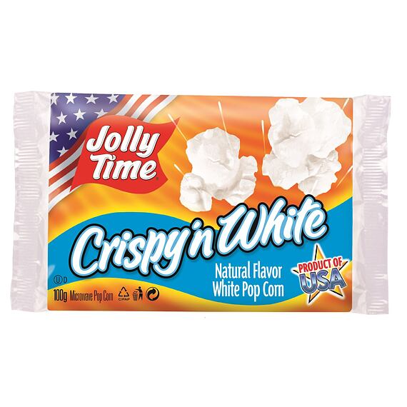 Jolly Time Crispy'n White 100 g pack of 5