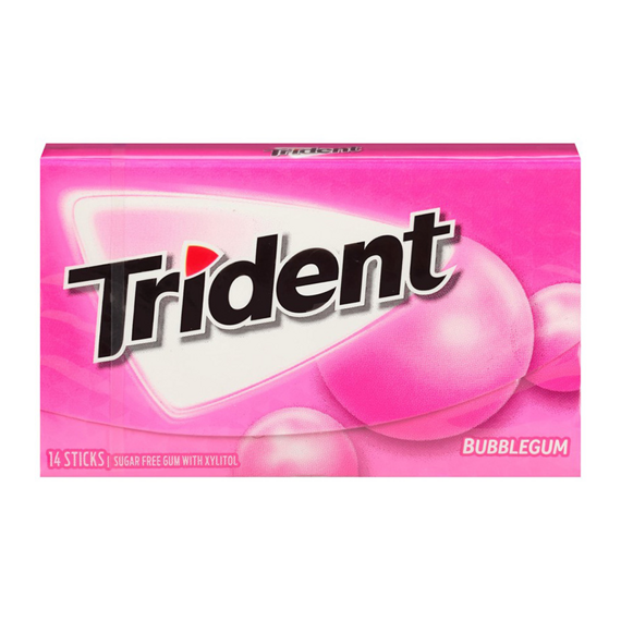 Trident chewing gum without sugar 27 g