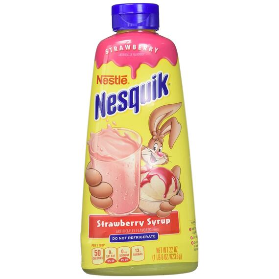 Nesquik strawberry flavored frosting 623.6 g